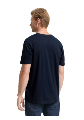 TOM TAILOR 7795, Sötétkék Rövid Ujjú Póló