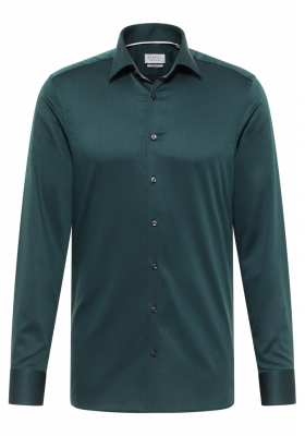 ETERNA Slim Fit 1049, Sötétzöld Hosszú Ujjú Ing