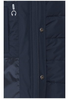 CASUAL FRIDAY Odon 2in1 4045, Kék  Bélelt Dzseki