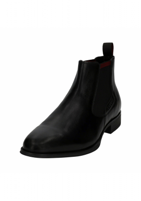 BUGATTI AFX30, Fekete, Bőr Magasszárú Chelsea