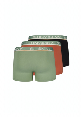 SKINY Cotton Multipack 6840, Greenbay Boxeralsó, Tripla Csomag