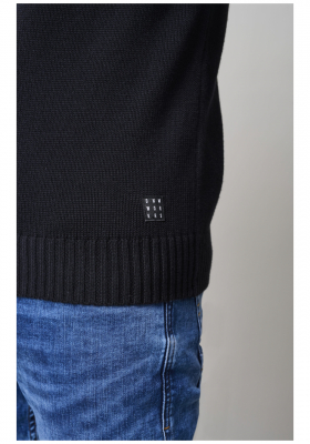 BLEND Novi 1646, Fekete Kötött Kardigán