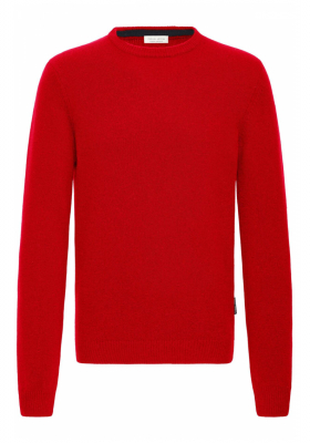 CASUAL FRIDAY Karl 3970, Piros Kötött Gyapjú Polóver NOOS