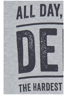 BLEND Denim Tee 0624, Szürke Rövid Ujjú Póló