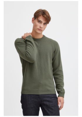 CASUAL FRIDAY Karl 3970, Zöld Kötött Gyapjú Pulóver, NOOS