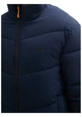 TOM TAILOR DENIM 3794, Sötétkék Bélelt Dzseki