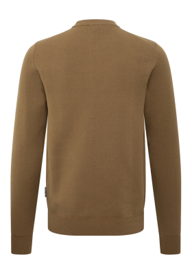 CASUAL FRIDAY Theo 6022, Középbarna Kötött Pulóver