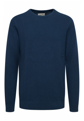 BLEND 6149, Kék Kötött Pulóver