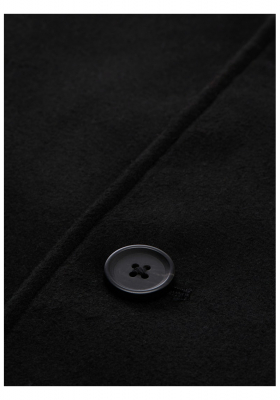 TOM TAILOR DENIM 6909, Fekete Szövetkabát