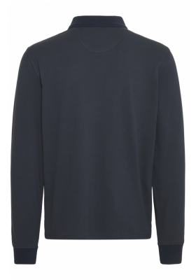 FQ1924 Drummond 0862 Kék Hosszú Ujjú Ingpóló