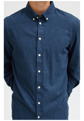 CASUAL FRIDAY Anton 4573, Sötétkék Hosszú Ujjú Ing