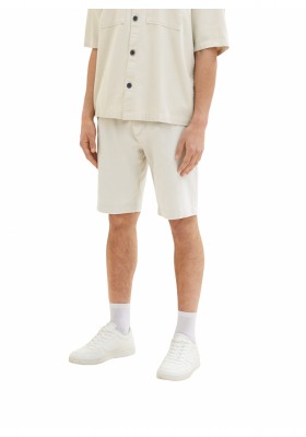 TOM TAILOR DENIM 6282, Fehér Chino Rövidnadrág