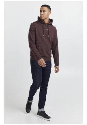 CASUAL FRIDAY Sinius 4055, Bordó Kapucnis Pulóver, NOOS