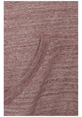 BLEND Alton 6980, Piros Kapucnis Pulóver