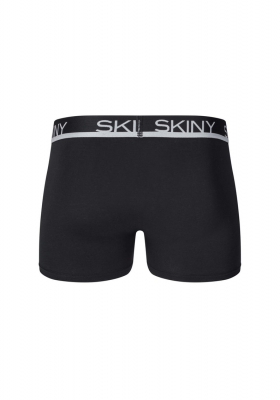 SKINY Cotton Multipack 6840, Fekete Boxeralsó Tripla Csomag
