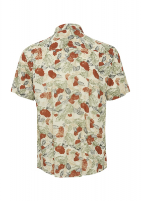 BLEND Abdel 7691, Virágos Rövid Ujjú Ing