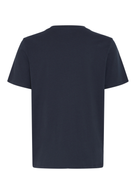 BLEND Korneli 0351, Sötétkék Rövid Ujjú Póló