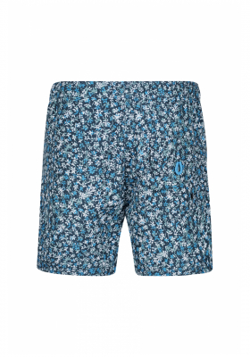 SKINY Every Summer 614, Kék Virrágos mintás Szörfnadrág