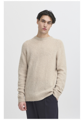 CASUAL FRIDAY Bert 5597, Krémszínű Kötött Pulóver