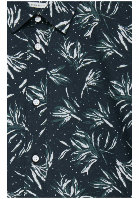 CASUAL FRIDAY 2415, Zöld Hosszú Ujjú Ing 