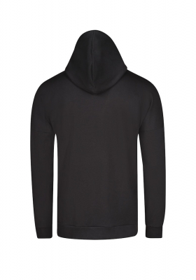 SKINY X Lounge 7042, Fekete Kapucnis Szabadidő Felső