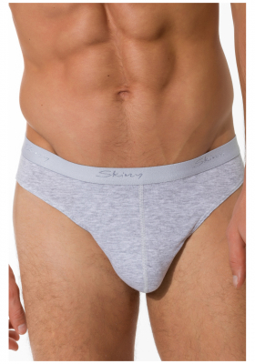 SKINY Cotton Rib 2275, Szürke Alsónadrág NOS