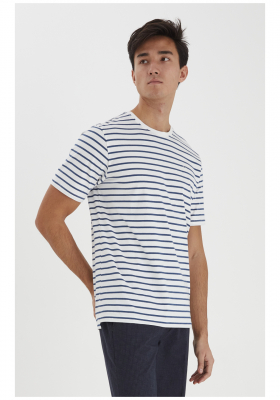 CASUAL FRIDAY Troels 3219, Kék Rövid Ujjú Póló