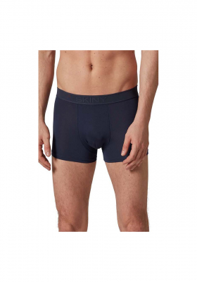 SKINY Bamboo Deluxe 0319, Kék Boxernadrág NOS
