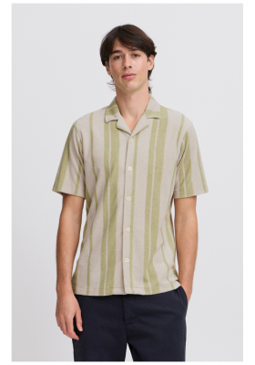CASUAL FRIDAY Basile 5406, Csíkos Rövid Ujjú Ing