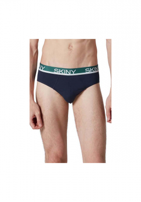 SKINY Cotton Multipack 6839, Szürke-Kék-Fekete Alsónadrág, Tripla Csomag NOS