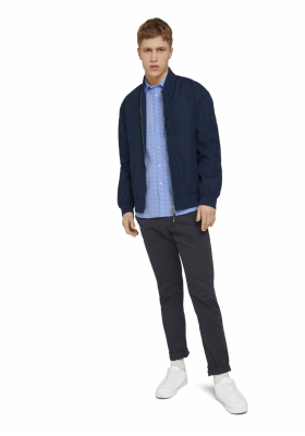 TOM TAILOR DENIM Pocket 6646, Világoskék Hosszú Ujjú Ing