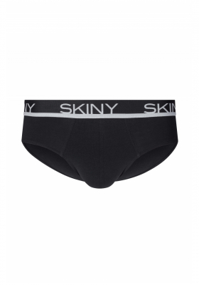 SKINY Cotton Multipack 6839, Fekete Alsónadrág, Tripla Csomag NOS