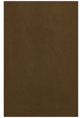 CASUAL FRIDAY Karl 3971, Barna Kötött Gyapjú Garbo Pulóver, NOOS