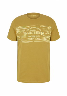 TOM TAILOR Outdoors 54, Zöld Rövid Ujjú Póló