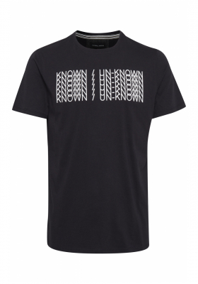 CASUAL FRIDAY Well Known 2916, Fekete Rövid Ujjú Póló