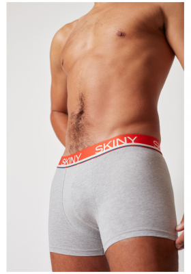 SKINY Cotton Multipack 6840, Multikolor Koral Boxerernadrág Tripla Csomag