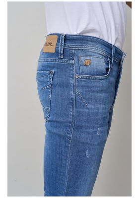 BLEND Echo Jeans Multiflex 0666, Középkék Farmernadrág, NOOS