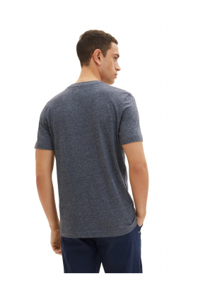 TOM TAILOR 5635, Tengerkék Rövid Ujjú Póló