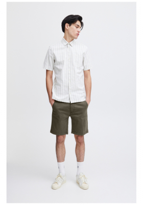 CASUAL FRIDAY Allan 1530, Zöld Chino Rövidnadrág