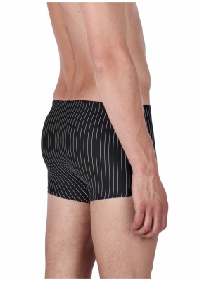 SKINY Micro Multipack 6001, Boxernadrág, Dupla, Fekete Csíkos NOS