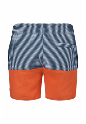 SKINY Beach Shorts 0064, Kék Csíkos Szörfnadrág