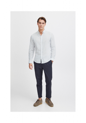 CASUAL FRIDAY Anton 4974, Világoskék Csíkos Hosszú Ujjú Ing