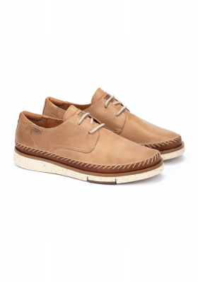 PIKOLINOS San Juan M6L-4275C2, Barna Borjúbőr Félcipő