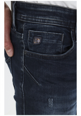 BLEND Echo Jeans Multiflex 0666, Kék-Fekete Farmernadrág, NOOS