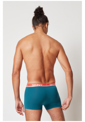 SKINY Cotton Multipack 6840, Multikolor Koral Boxerernadrág Tripla Csomag