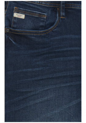 BLEND Jet 0059, Sötétkék Farmer Rövidnadrág