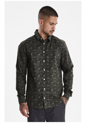 CASUAL FRIDAY 3012, Zöld Hosszú Ujjú Ing 