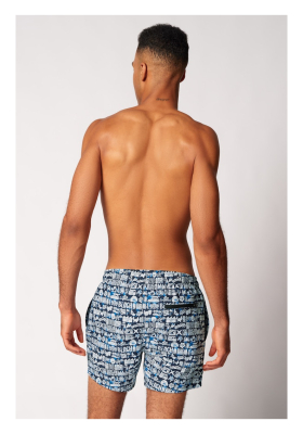 SKINY Swimen 6255, Kék Tengerpart Szörfnadrág