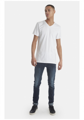 BLEND Nick 2-Pack 1877, Fehér Rövid Ujjú Póló