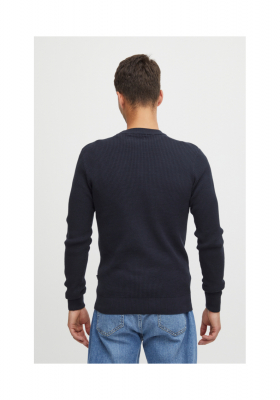 CASUAL FRIDAY Karlo 4787, Fekete Kötött Pulóver